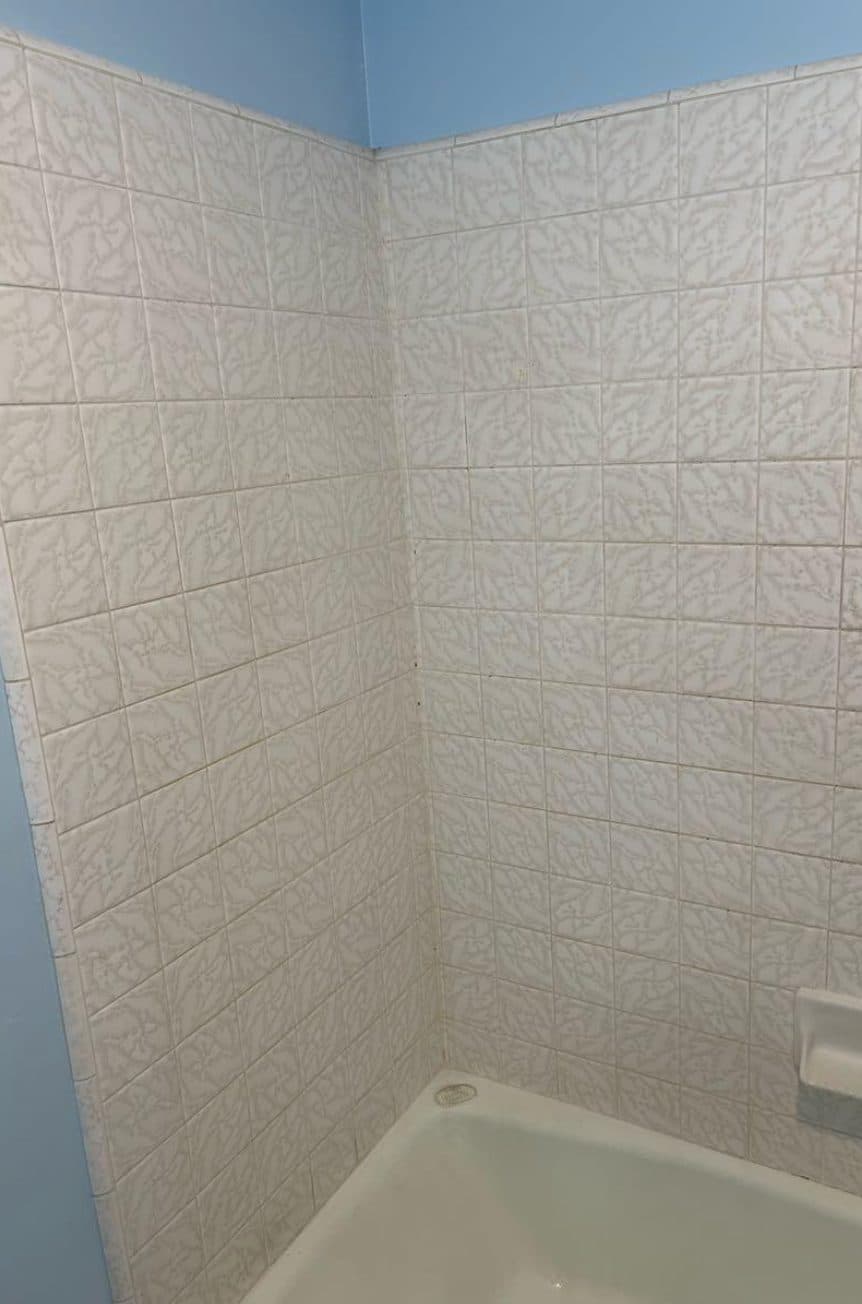 Bathroom by Making the Old New Again in Cypress (before)